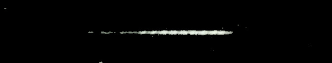 Processed fireball image