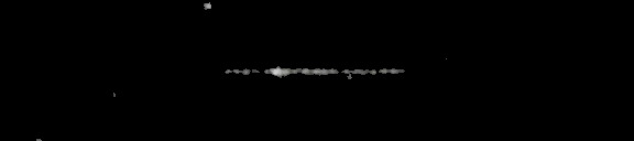 Processed fireball image