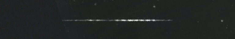 Unprocessed fireball image