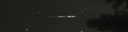 Unprocessed fireball image