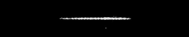 Processed fireball image