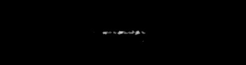 Processed fireball image