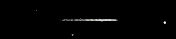Processed fireball image
