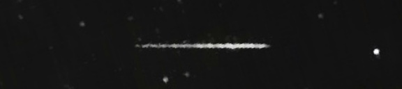 Unprocessed fireball image