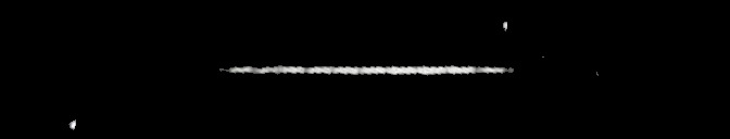 Processed fireball image