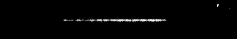 Processed fireball image