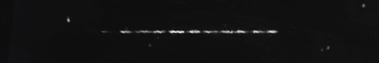 Unprocessed fireball image