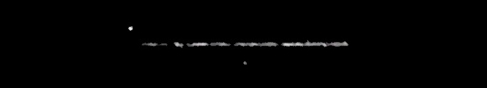 Processed fireball image