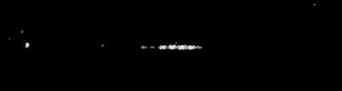 Processed fireball image