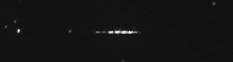 Unprocessed fireball image