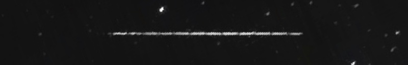 Unprocessed fireball image