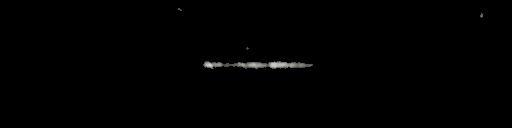 Processed fireball image