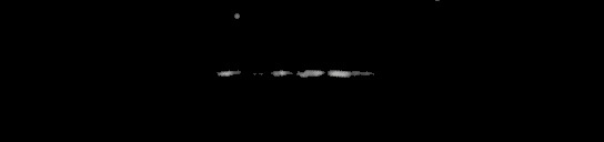 Processed fireball image