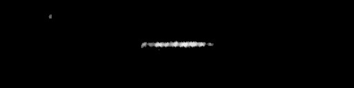 Processed fireball image