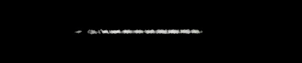 Processed fireball image