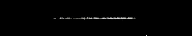 Processed fireball image