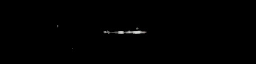 Processed fireball image