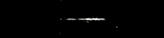 Processed fireball image