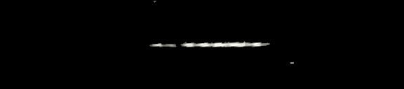 Processed fireball image