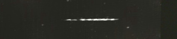 Unprocessed fireball image