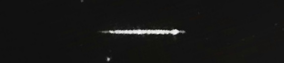 Unprocessed fireball image