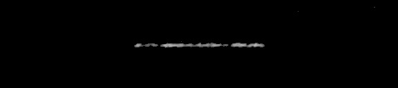 Processed fireball image