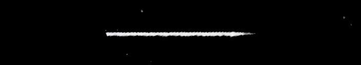 Processed fireball image