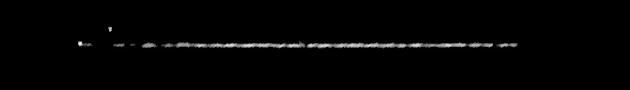 Processed fireball image