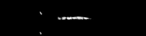 Processed fireball image