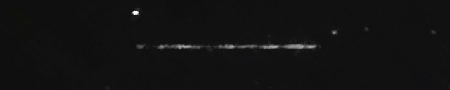 Unprocessed fireball image