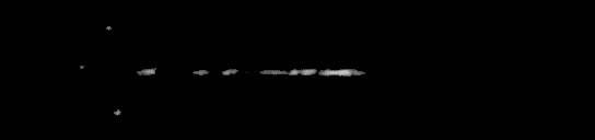Processed fireball image