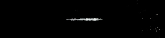 Processed fireball image