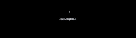 Processed fireball image