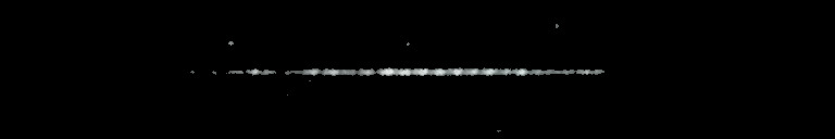 Processed fireball image