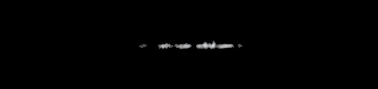 Processed fireball image