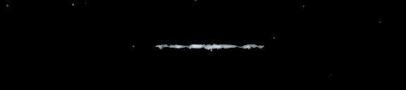 Processed fireball image