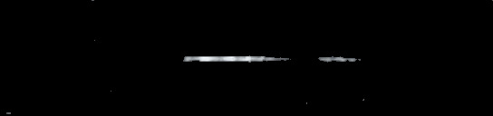 Processed fireball image