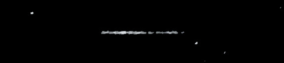 Processed fireball image