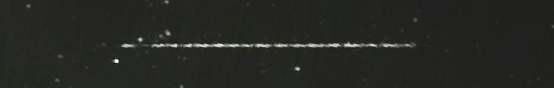 Unprocessed fireball image