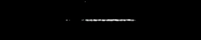 Processed fireball image