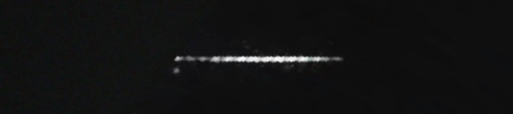 Unprocessed fireball image