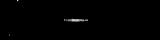 Processed fireball image