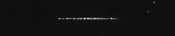 Unprocessed fireball image