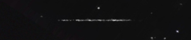 Unprocessed fireball image