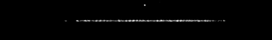 Processed fireball image