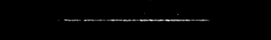 Processed fireball image
