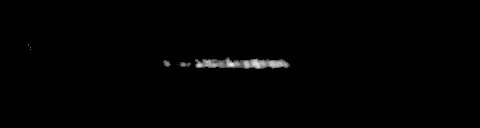Processed fireball image