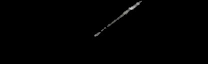 Processed fireball image