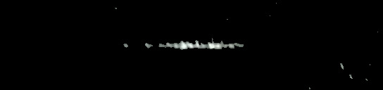 Processed fireball image