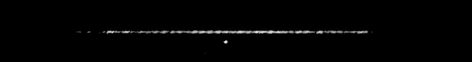 Processed fireball image